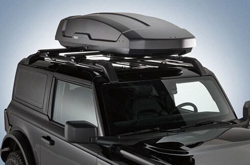 Discover Ford Bronco Accessories in PR, Racks And Carriers By Thule - Cargo Box, Rack-Mounted, X-Large